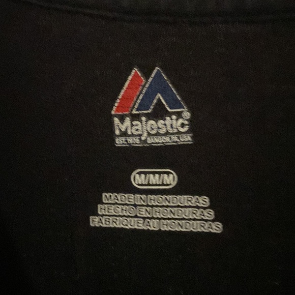 Majestic Miami Marlins Giancarlo Stanton Jersey T-Shirt Mens Size Medium 🔥 - Picture 5 of 5